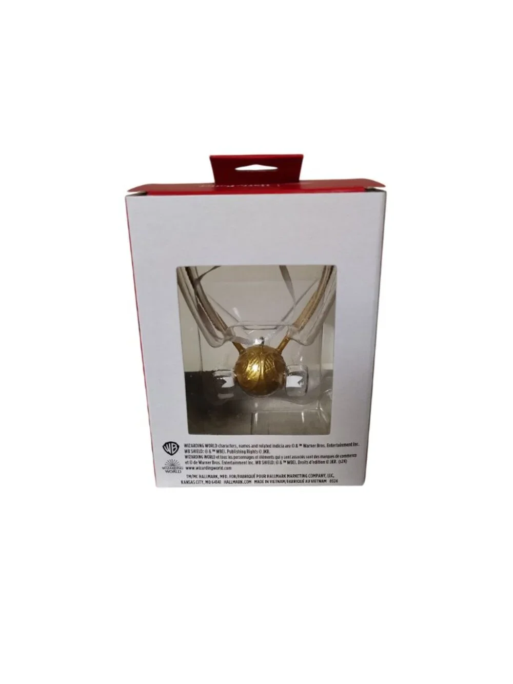 Hallmark Harry Potter Golden Snitch 2024 Christmas Tree Ornament
